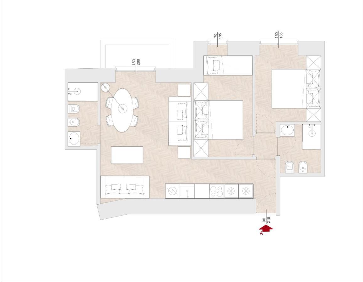 Marcora 6 V Luxury Living Apartment Milan Exterior photo